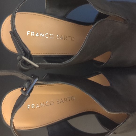 Black wedge heels - Picture 4 of 4